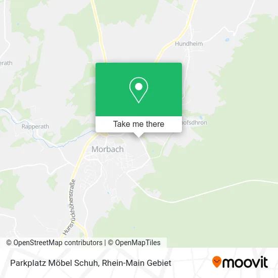 Карта Parkplatz Möbel Schuh