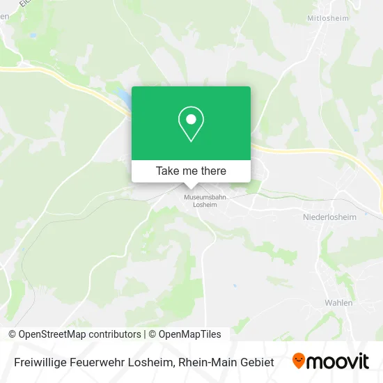 Карта Freiwillige Feuerwehr Losheim