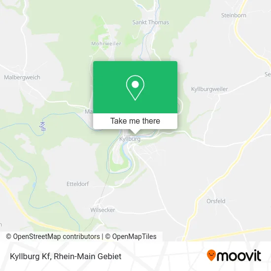 Карта Kyllburg Kf