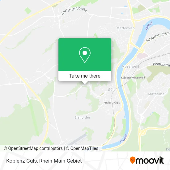 Карта Koblenz-Güls