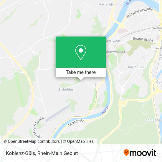 Карта Koblenz-Güls