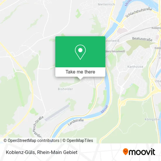 Карта Koblenz-Güls