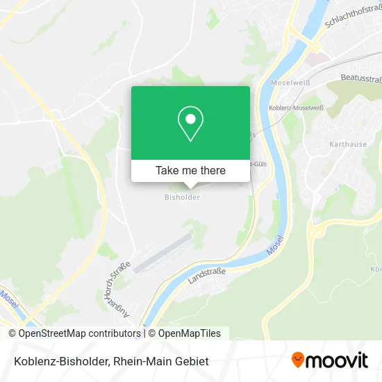Карта Koblenz-Bisholder