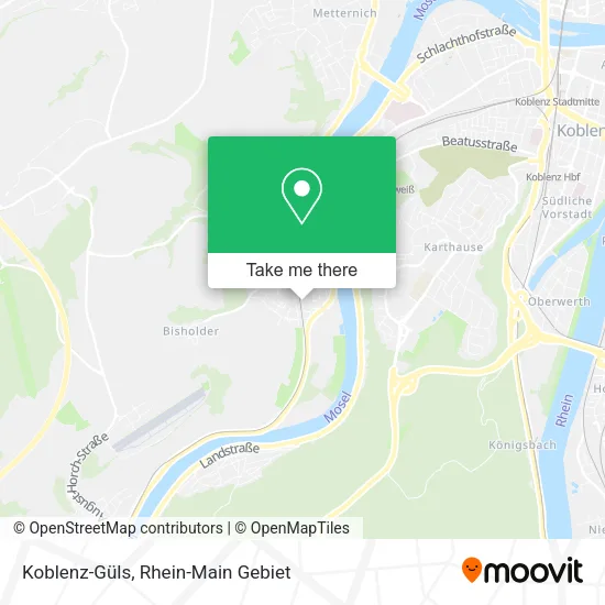 Карта Koblenz-Güls