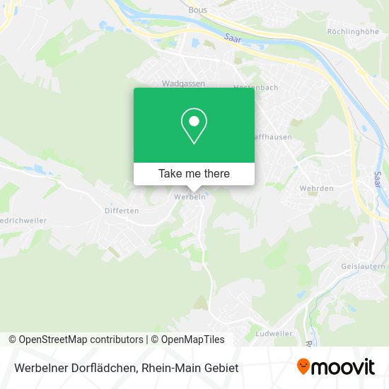 Карта Werbelner Dorflädchen
