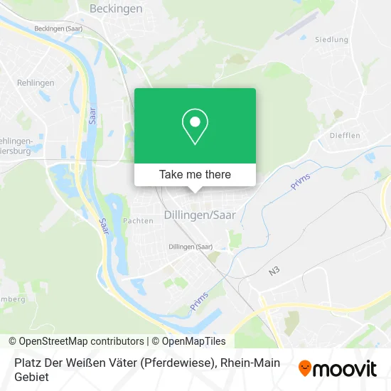 Карта Platz Der Weißen Väter (Pferdewiese)