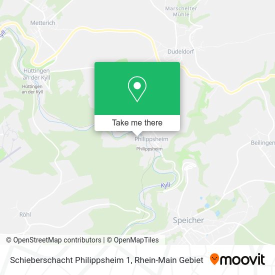 Карта Schieberschacht Philippsheim 1