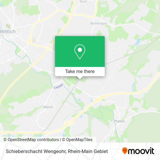 Карта Schieberschacht Wengeohr