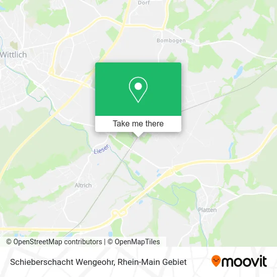 Карта Schieberschacht Wengeohr