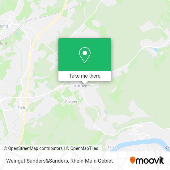 Карта Weingut Sanders&Sanders