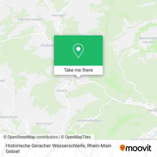 Карта Historische Geracher Wasserschleife