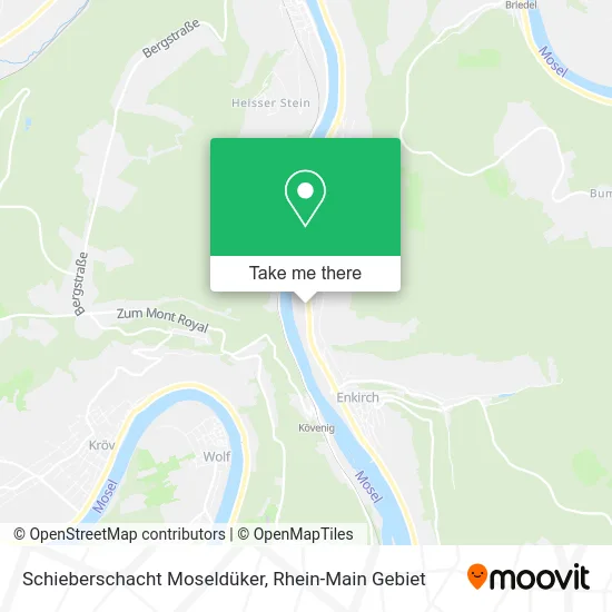 Карта Schieberschacht Moseldüker