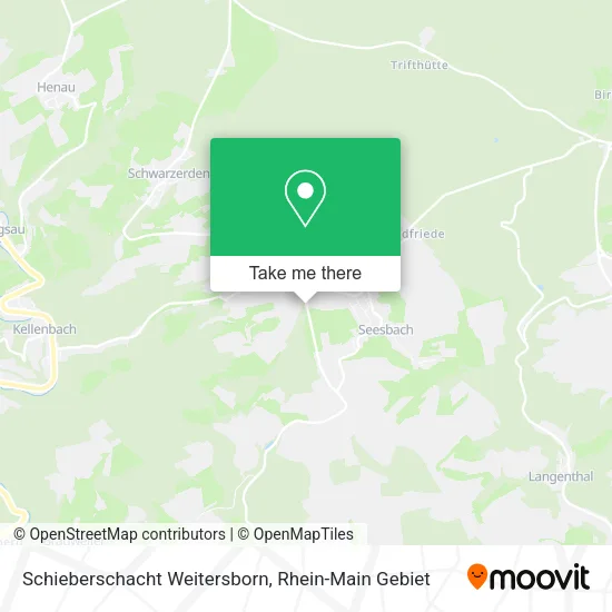 Карта Schieberschacht Weitersborn