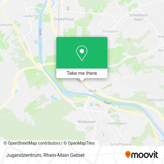 Карта Jugendzentrum
