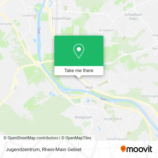 Карта Jugendzentrum