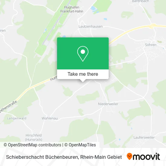 Карта Schieberschacht Büchenbeuren