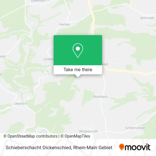 Карта Schieberschacht Dickenschied