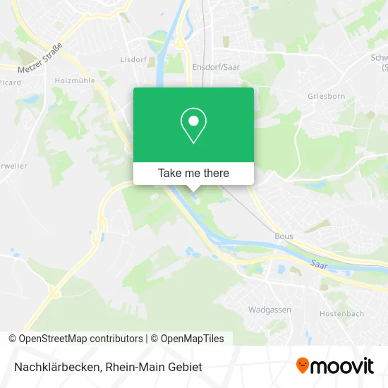 Карта Nachklärbecken