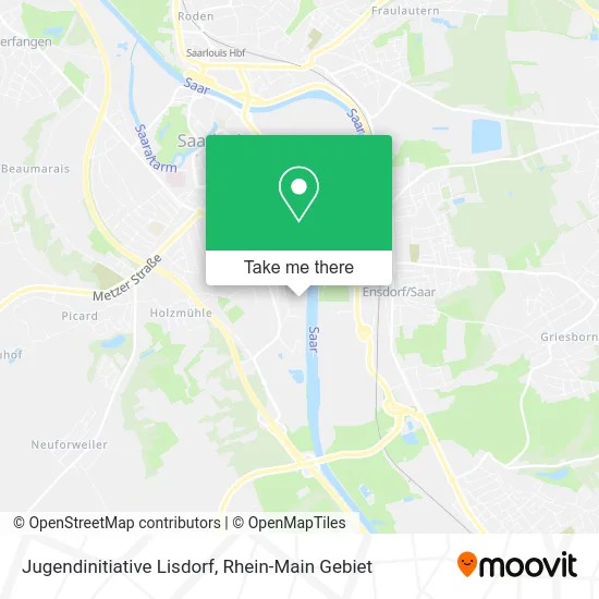 Карта Jugendinitiative Lisdorf