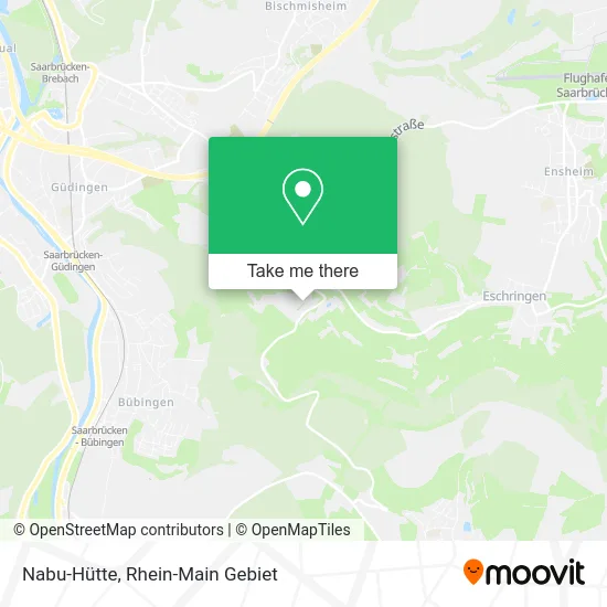 Nabu-Hütte map