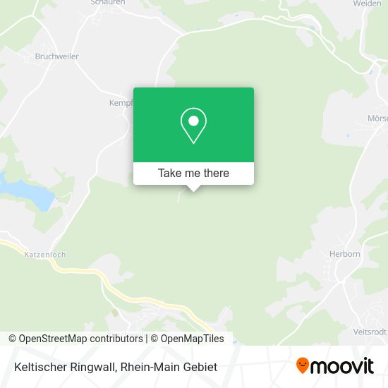 Карта Keltischer Ringwall