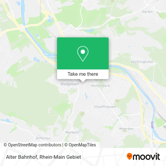 Карта Alter Bahnhof
