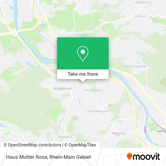 Haus Mutter Rosa map