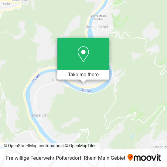 Карта Freiwillige Feuerwehr Poltersdorf