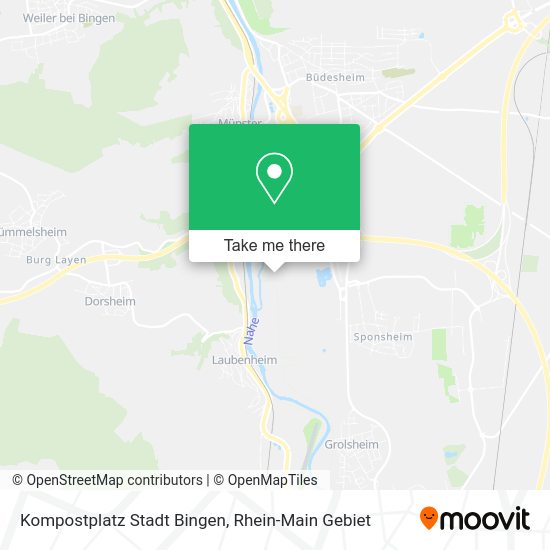 Карта Kompostplatz Stadt Bingen