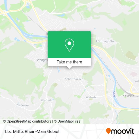 Карта Lbz Mitte