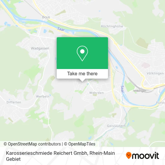 Карта Karosserieschmiede Reichert Gmbh