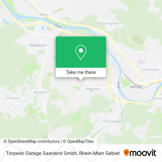 Карта Torpedo Garage Saarland Gmbh