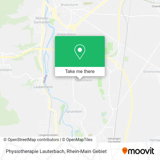 Карта Physiotherapie Lauterbach