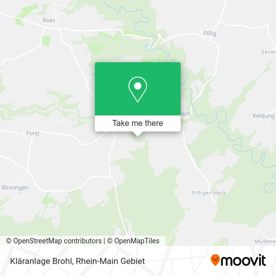 Карта Kläranlage Brohl