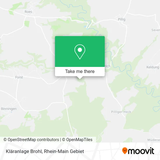 Карта Kläranlage Brohl