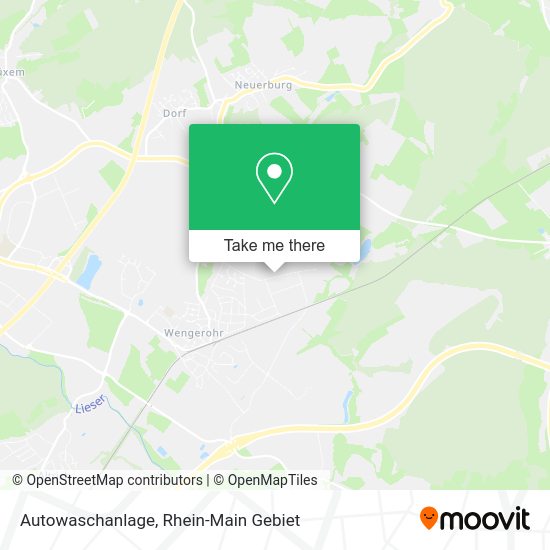 Карта Autowaschanlage