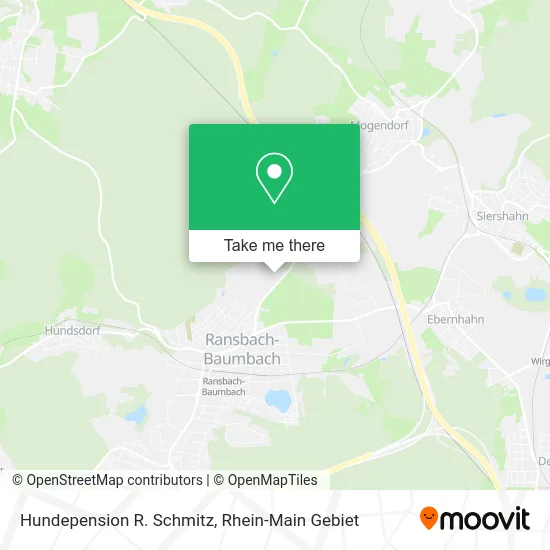 Карта Hundepension R. Schmitz