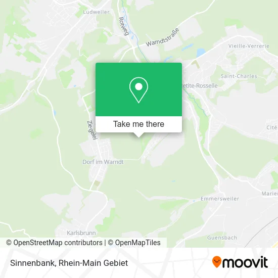 Карта Sinnenbank