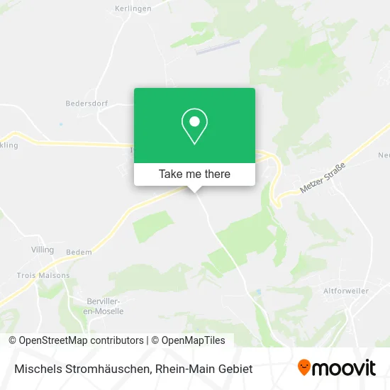 Карта Mischels Stromhäuschen