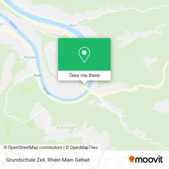 Карта Grundschule Zell