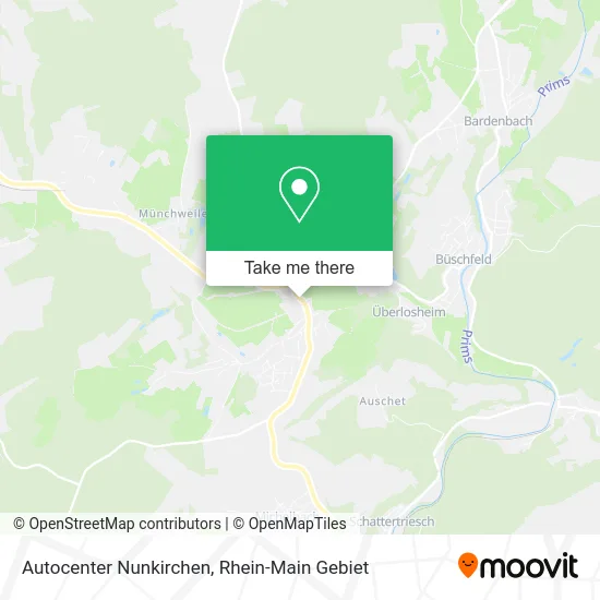Карта Autocenter Nunkirchen