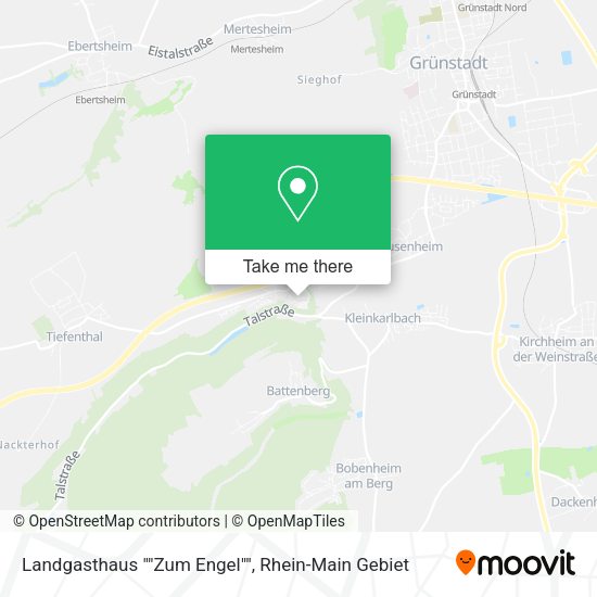 Карта Landgasthaus ""Zum Engel""