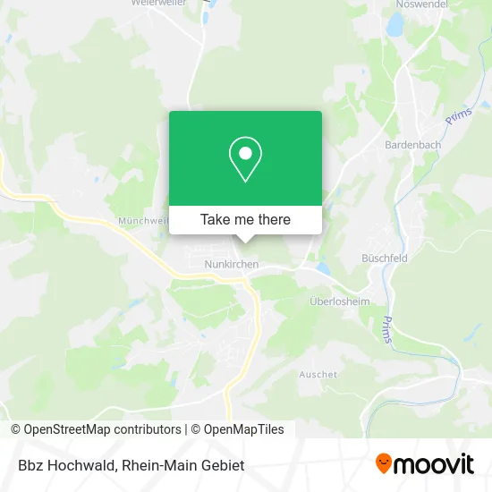 Карта Bbz Hochwald