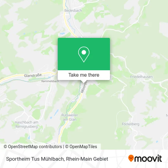 Карта Sportheim Tus Mühlbach
