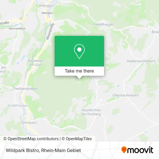Карта Wildpark Bistro