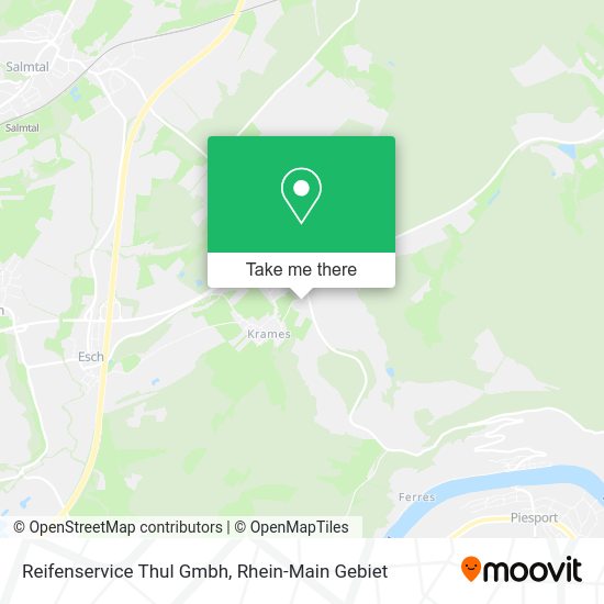 Карта Reifenservice Thul Gmbh