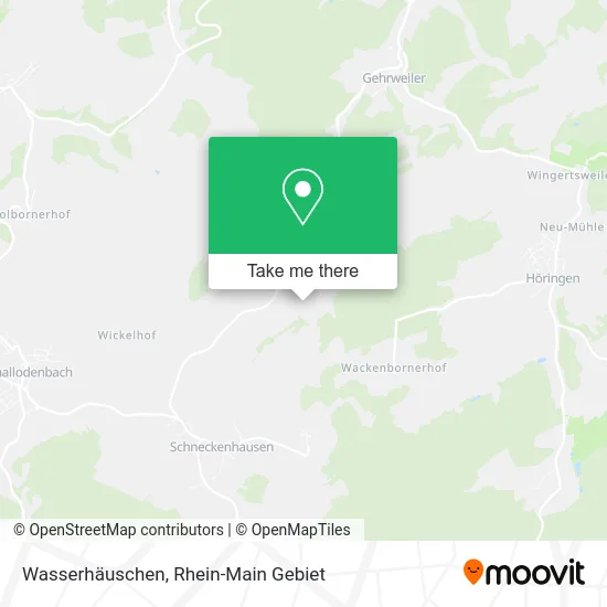Карта Wasserhäuschen