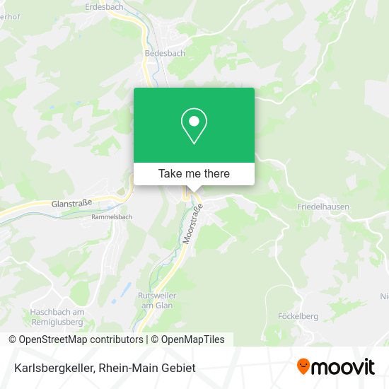 Карта Karlsbergkeller