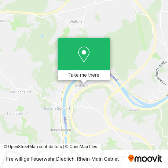 Карта Freiwillige Feuerwehr Dieblich