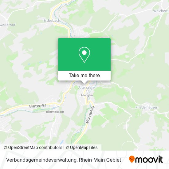 Карта Verbandsgemeindeverwaltung